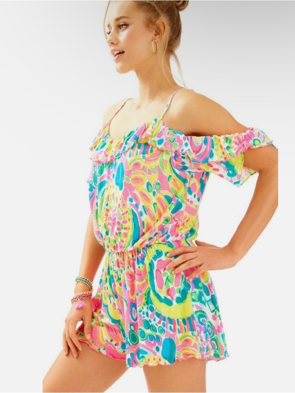 Lilly Pulitzer Fenella Romper “Come Out Of Your Shell”
XS - Picture 3 of 7